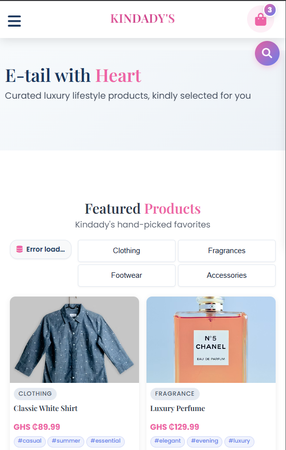 Pastery Website